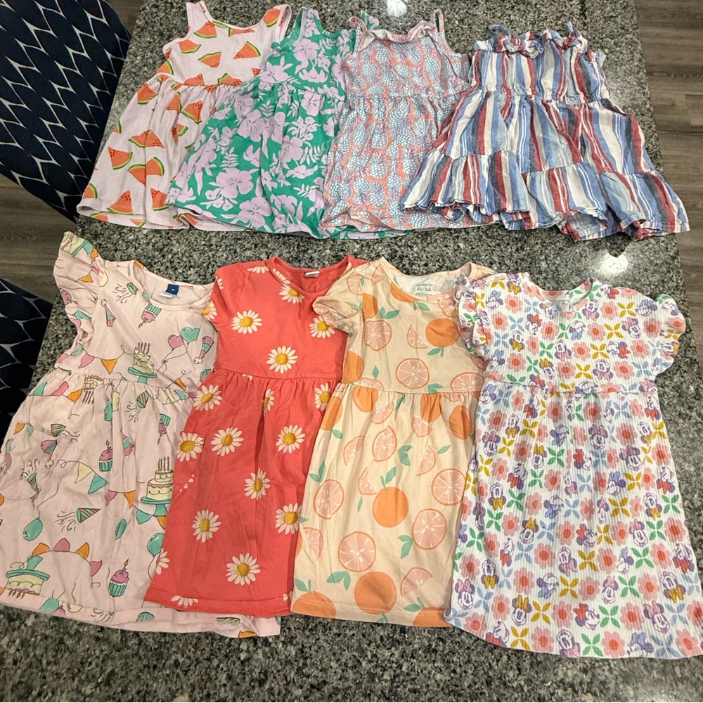 Girls 4T Dress Bundle
